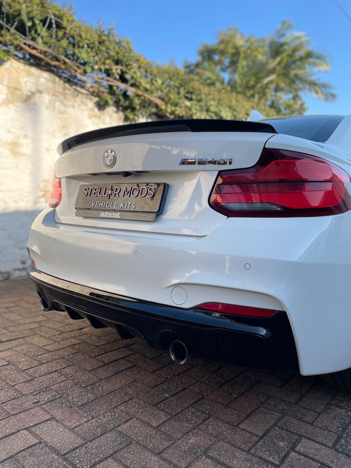 Gloss Black M Performance Rear Diffuser