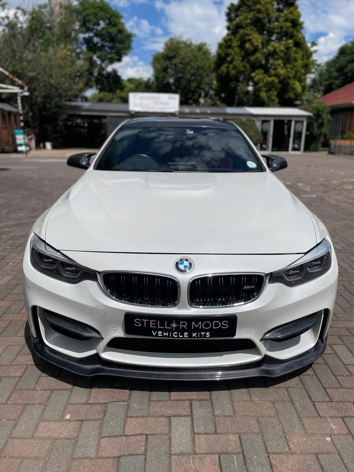 Carbon Fibre Vorsteiner Style Front Lip