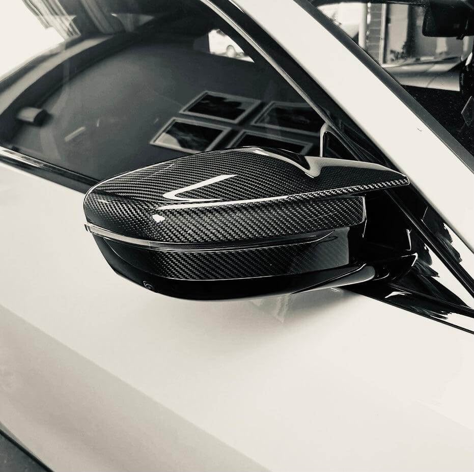 Carbon Fibre Mirror Caps