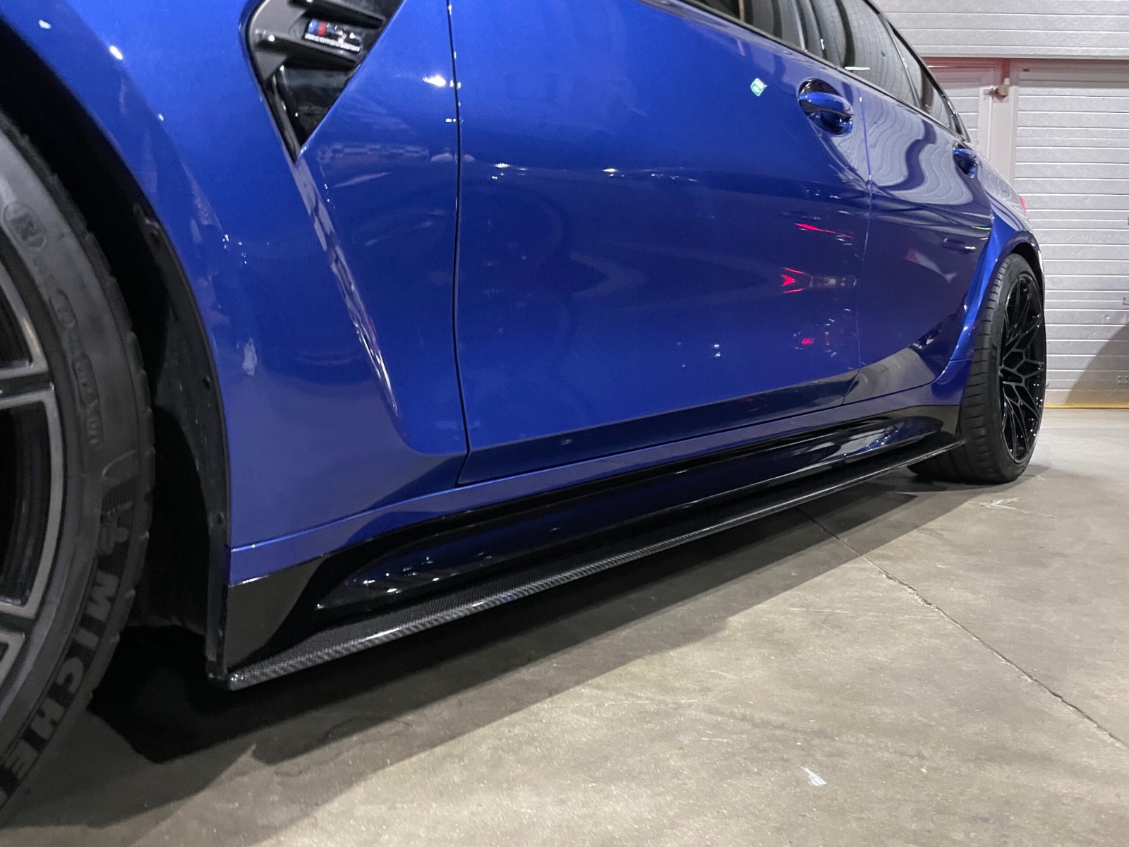 Carbon Fibre M Performance Slim Line Side Skirts