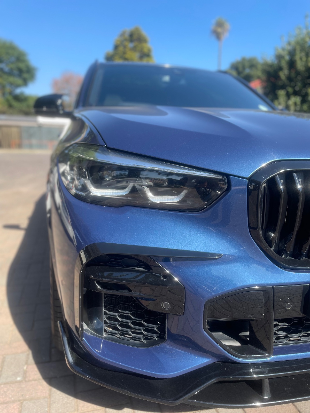 Gloss Black Pre LCI Front Bumper Canards