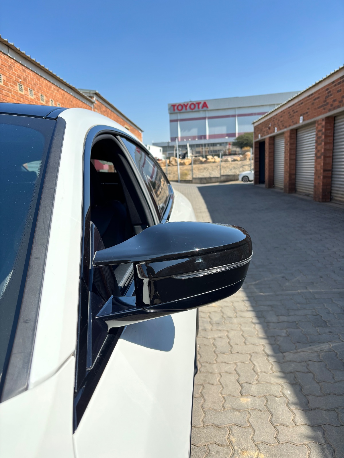 Gloss Black M Style Mirror Caps