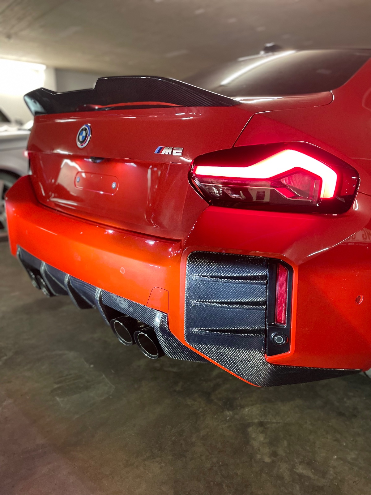 Carbon Fibre M Performance Rear Bumper Inserts