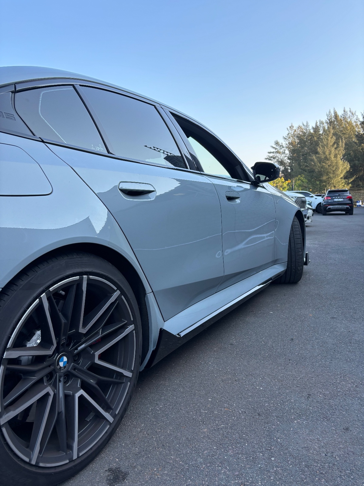 Gloss Black M Performance Side Skirts