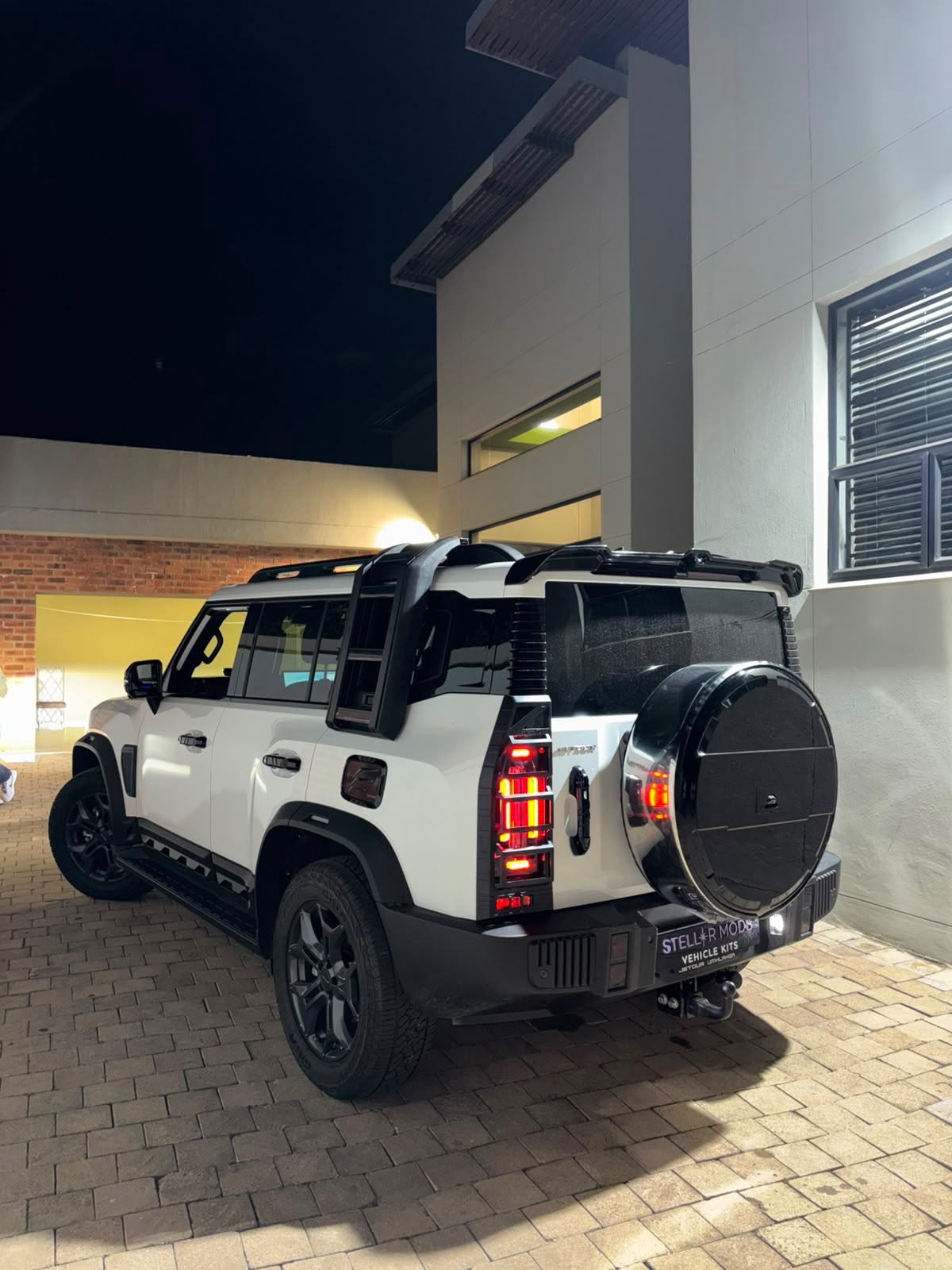 Gloss Black Urban Style Spare Wheel Cover 